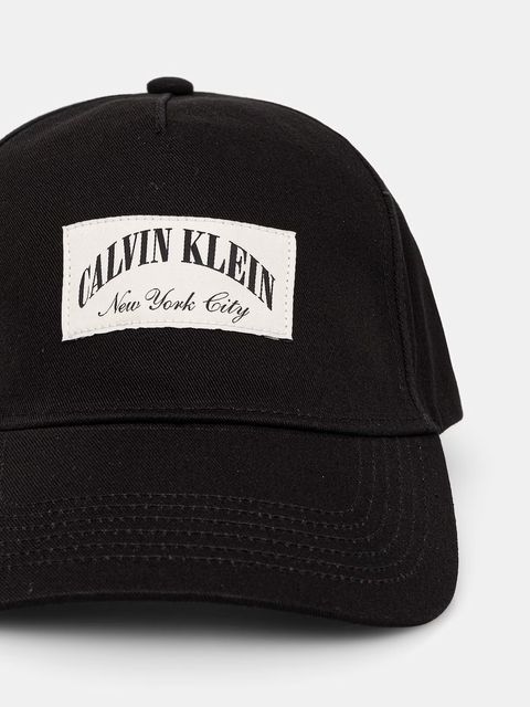 Calvin Klein czapka bejsbolowa bawełniana - zdjęcie produktu nr 1