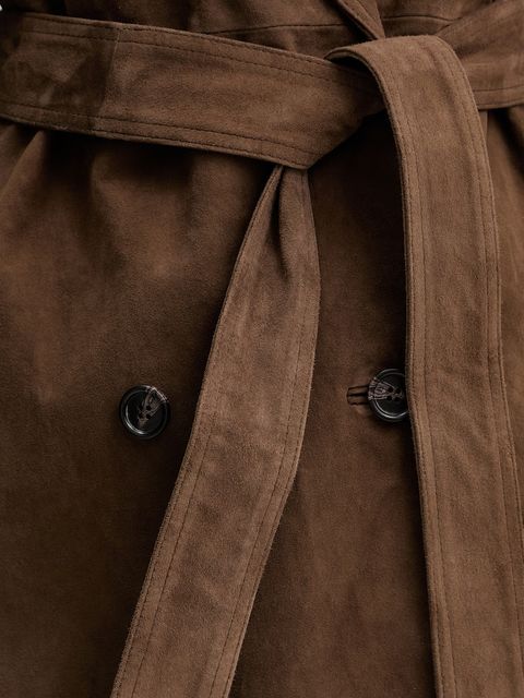 Marella płaszcz zamszowy OBLARE