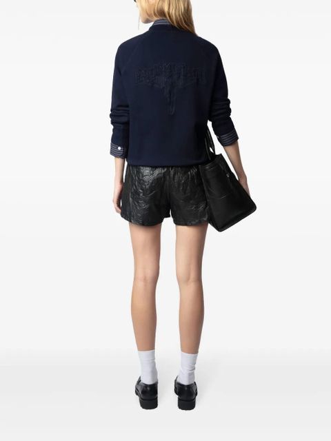 Zadig&Voltaire embroidered sweatshirt - Blue