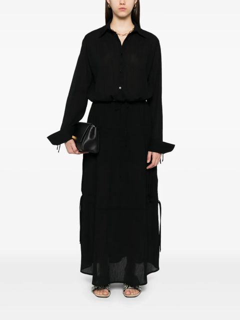 TOTEME organic cotton skirt - Black - zdjęcie produktu nr 2