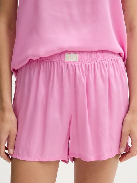 United Colors of Benetton piżama damska kolor różowy 41HY3P00S