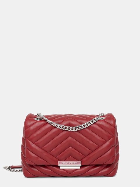 Armani Exchange torebka kolor czerwony 949122 4R742 - zdjęcie produktu nr 1