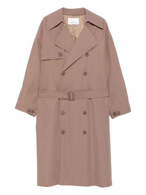 The Frankie Shop double-breasted belted trench coat - Brown - zdjęcie produktu nr 1