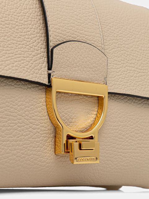 Coccinelle torebka skórzana kolor beżowy E1 MD5 12 07 01