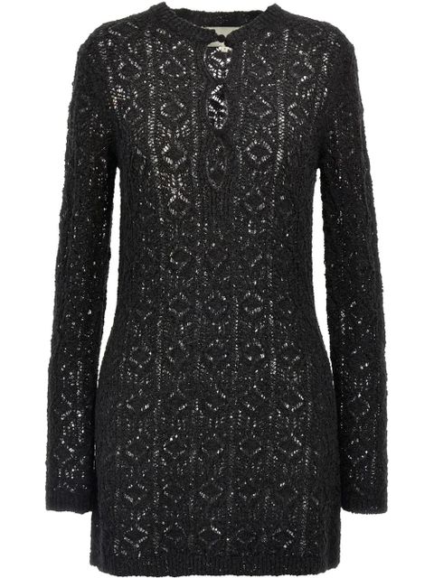 LouLou de Saison Evans mini dress - Black - zdjęcie produktu nr 1