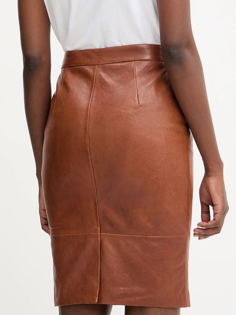Weekend Max Mara spódnica skórzana PAPAILE