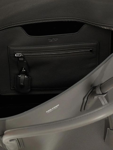 TOM FORD large Alexander shoulder bag - Grey