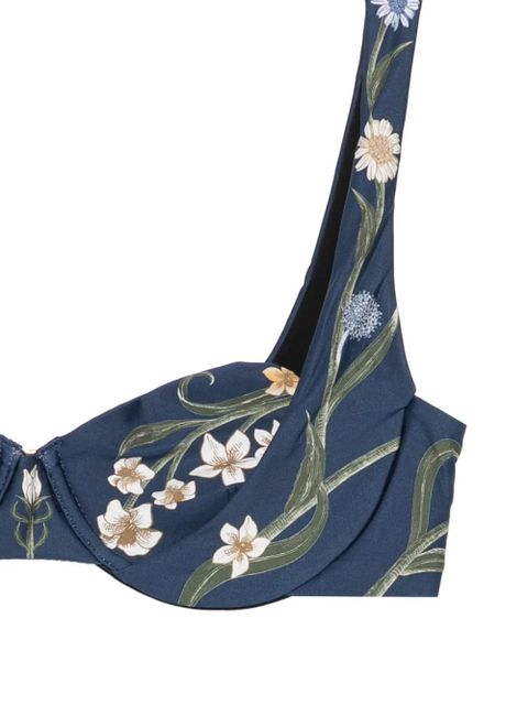 Agua By Agua Bendita Zucchini Laguna bikini top - Blue