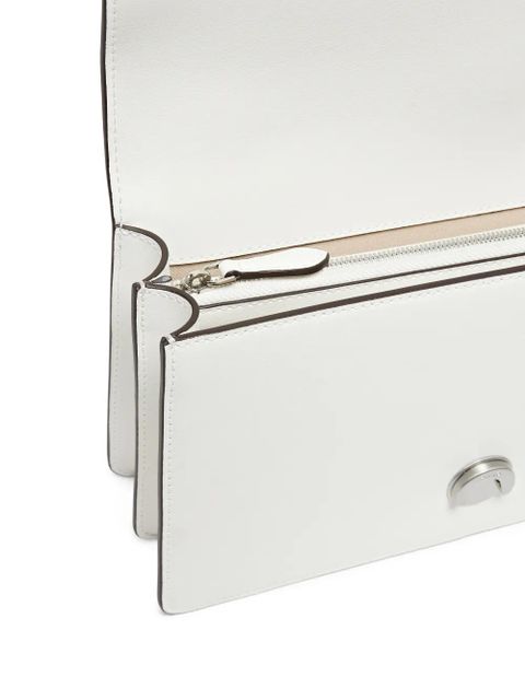 PINKO stud-buckle crossbody bag - White