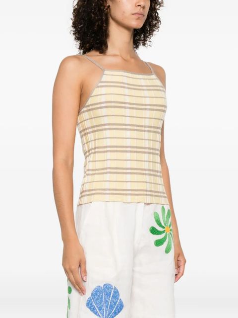 Guest In Residence striped top - Yellow