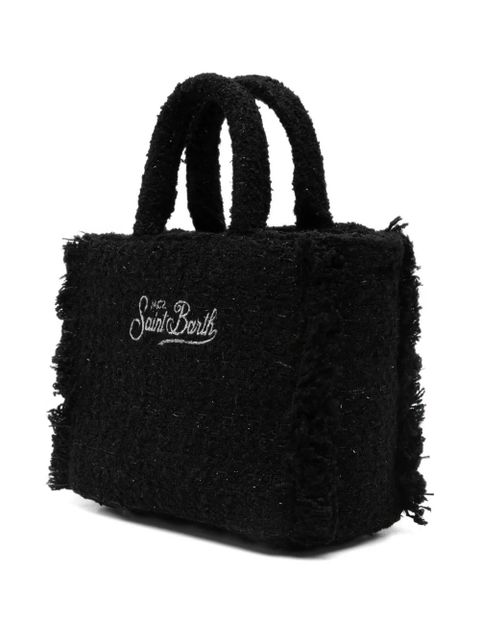 MC2 Saint Barth embroidered tote bag - Black