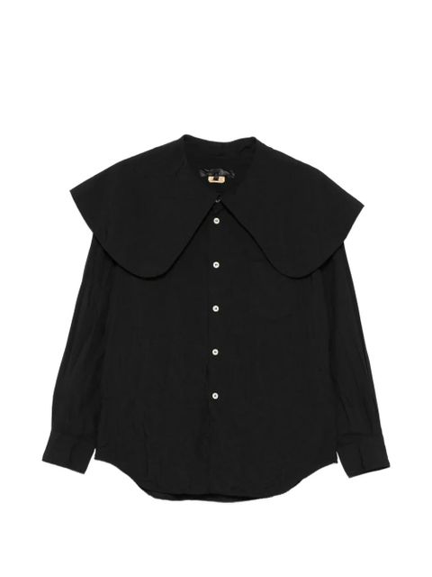 Comme Des Garçons oversized-collar shirt - Black - zdjęcie produktu nr 1
