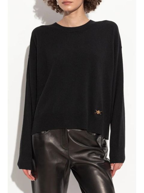 Versace logo sweater - Black