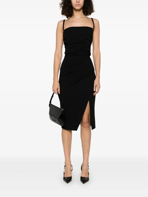 Dolce & Gabbana draped midi dress - Black - zdjęcie produktu nr 2