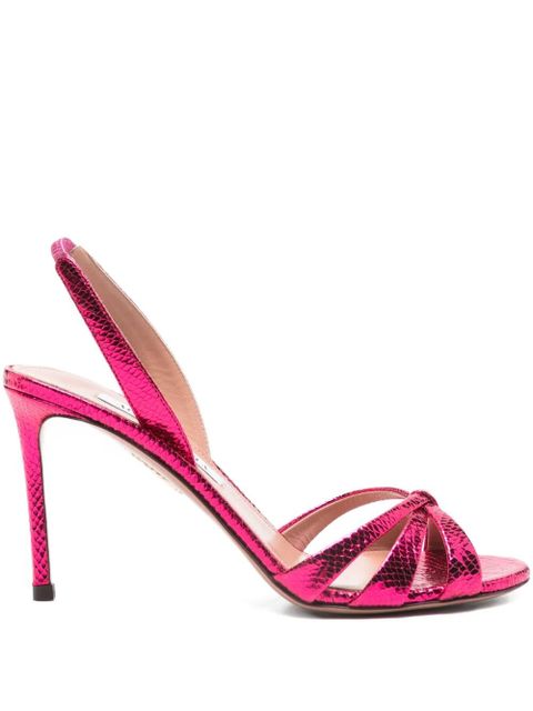 Aquazzura 85mm Tati slingback sandals - Pink - zdjęcie produktu nr 1