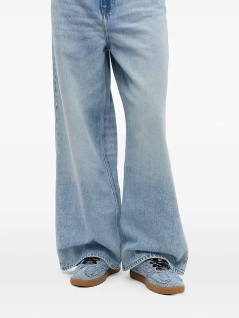 GANNI panelled sneakers - Blue