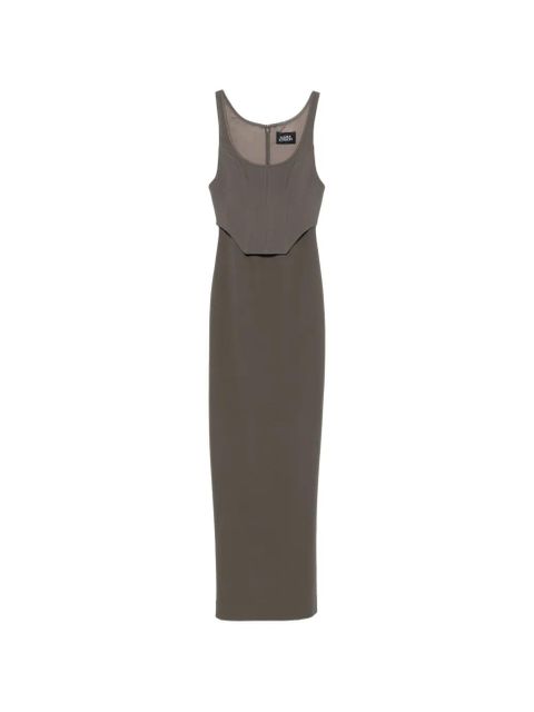 Solace London Noor panel maxi dress - Grey - zdjęcie produktu nr 1