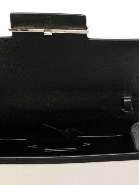TOM FORD small Aube contrast-trim tote bag - Neutrals
