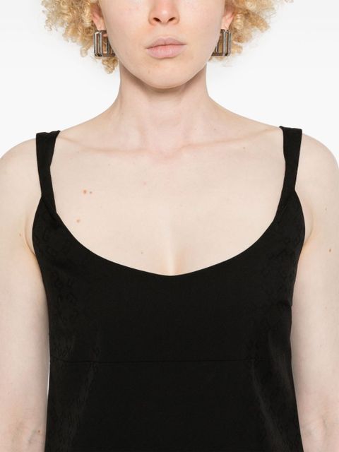 Givenchy monogram 72-jacquard mini dress - Black