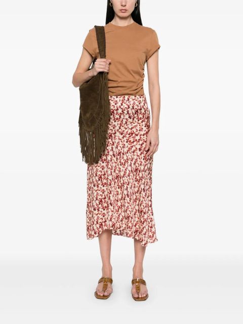 ISABEL MARANT Lisanne midi skirt - Neutrals