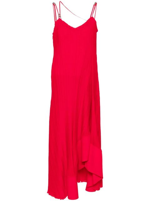 Lanvin plissé-effect dress - Red - zdjęcie produktu nr 1