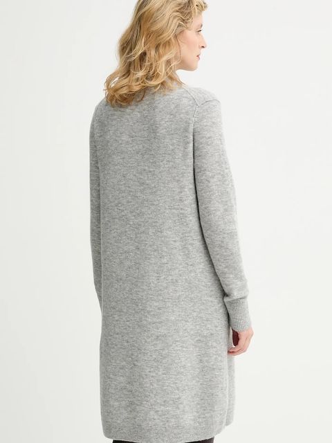Marc O'Polo sukienka z dodatkiem wełny kolor szary mini prosta 5000006932