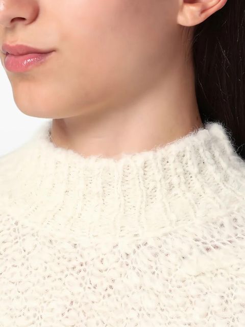 ISABEL MARANT textured sweater - White