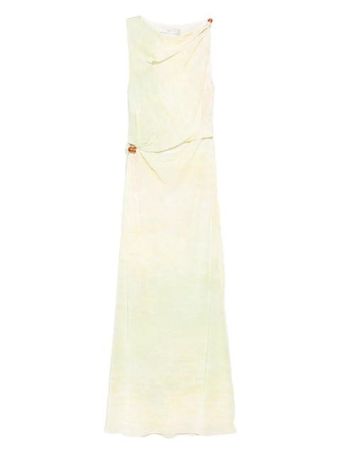 SIR. slit-detail gown - Yellow - zdjęcie produktu nr 1