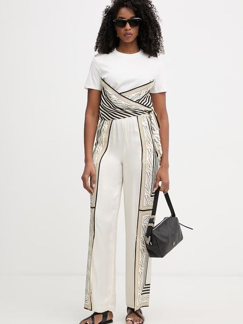 Karl Lagerfeld t-shirt damskie z bawełną - zdjęcie produktu nr 1