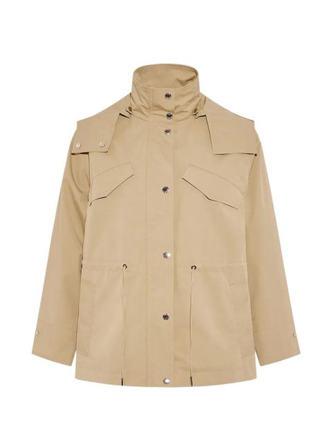 Yves Salomon hooded parka - Neutrals - zdjęcie produktu nr 1