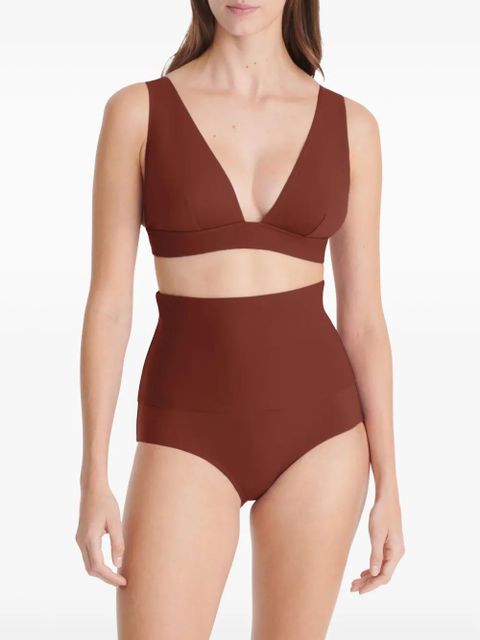 ERES Chrome bikini top - Brown