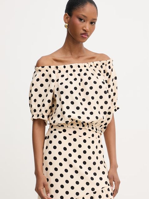 Morgan bluzka hiszpanka damska z wiskozą - zdjęcie produktu nr 2