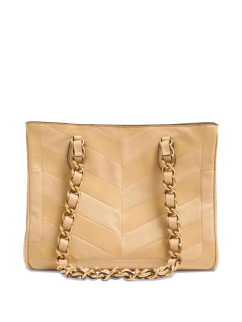 Valentino Garavani Laseine leather shoulder bag - Neutrals - zdjęcie produktu nr 2