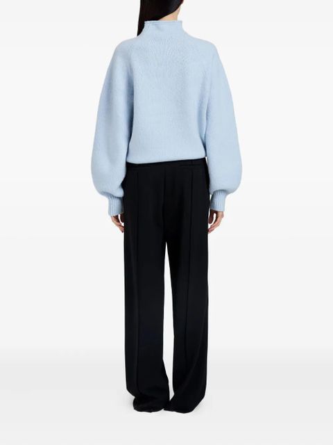 Proenza Schouler Adley high-neck sweater - Blue