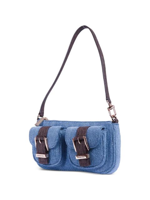 Michael Kors small buckle-detail shoulder bag - Blue - zdjęcie produktu nr 2