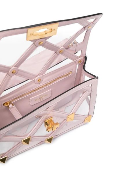 Valentino Garavani medium Roman Stud cross body bag - Pink