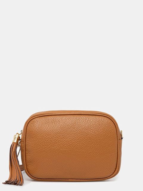 Answear.LAB torebka skórzana kolor brązowy - zdjęcie produktu nr 1