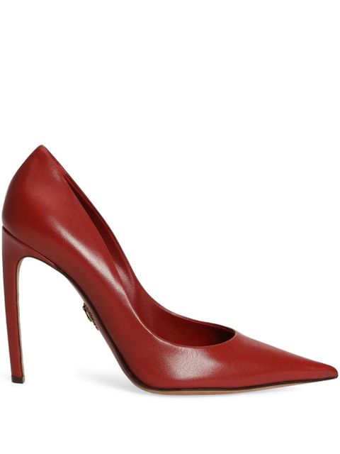 Dolce & Gabbana 100mm leather pumps - Red - zdjęcie produktu nr 1