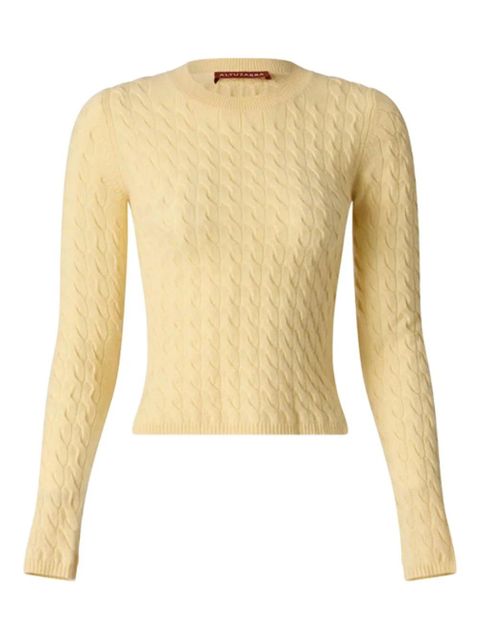 Altuzarra cable-knit sweater - Yellow - zdjęcie produktu nr 1