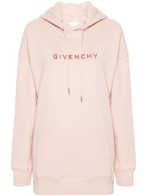 Givenchy 4G-motif cotton hoodie - Pink - zdjęcie produktu nr 1