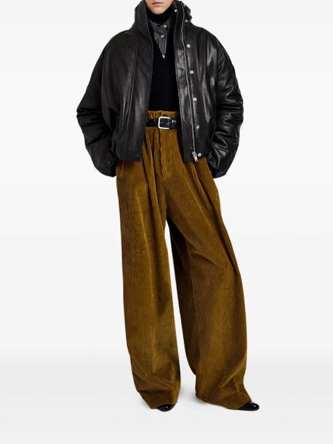 Proenza Schouler sheepskin leather jacket - Black