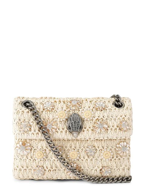 Kurt Geiger London torebka crossbody damska Raffia Mini Kensington - zdjęcie produktu nr 1