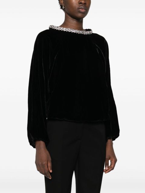 ISABEL MARANT Bertina blouse - Black