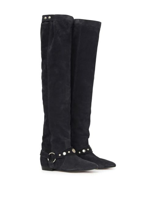 ISABEL MARANT Selize thigh-high boots - Black - zdjęcie produktu nr 2