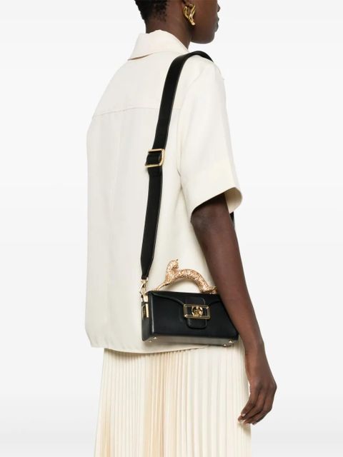 Lanvin small Pencil Cat tote bag - Black
