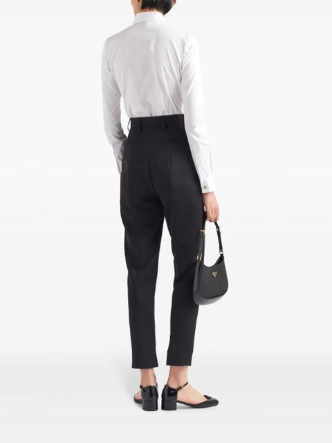 Prada jewel-buttons poplin shirt - White