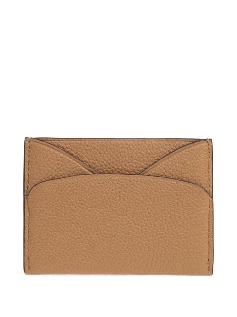 Tory Burch Romy leather card holder - Brown - zdjęcie produktu nr 2