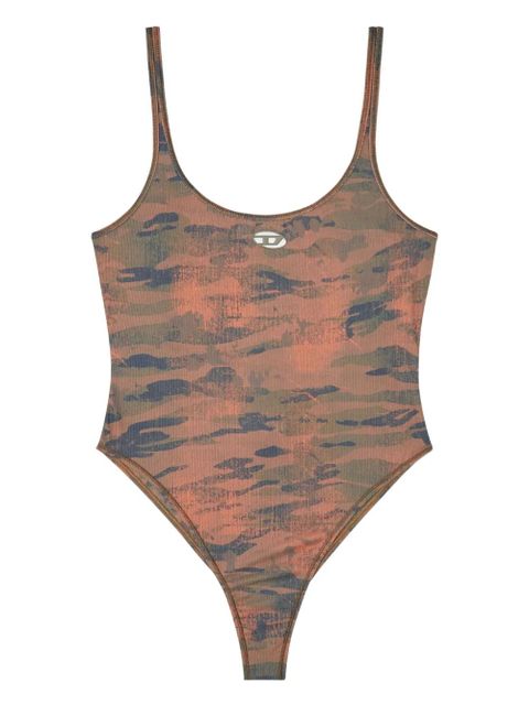 Diesel camouflage-print swimsuit - Pink - zdjęcie produktu nr 1