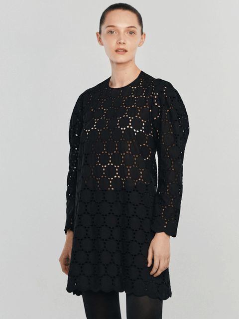 ANIA KUCZYŃSKA - Sukienka z bawełnianej koronki Mini Modesta - zdjęcie produktu nr 1