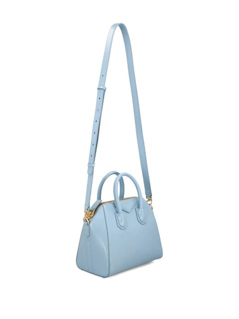 Givenchy mini Antigona leather tote bag - Blue - zdjęcie produktu nr 2